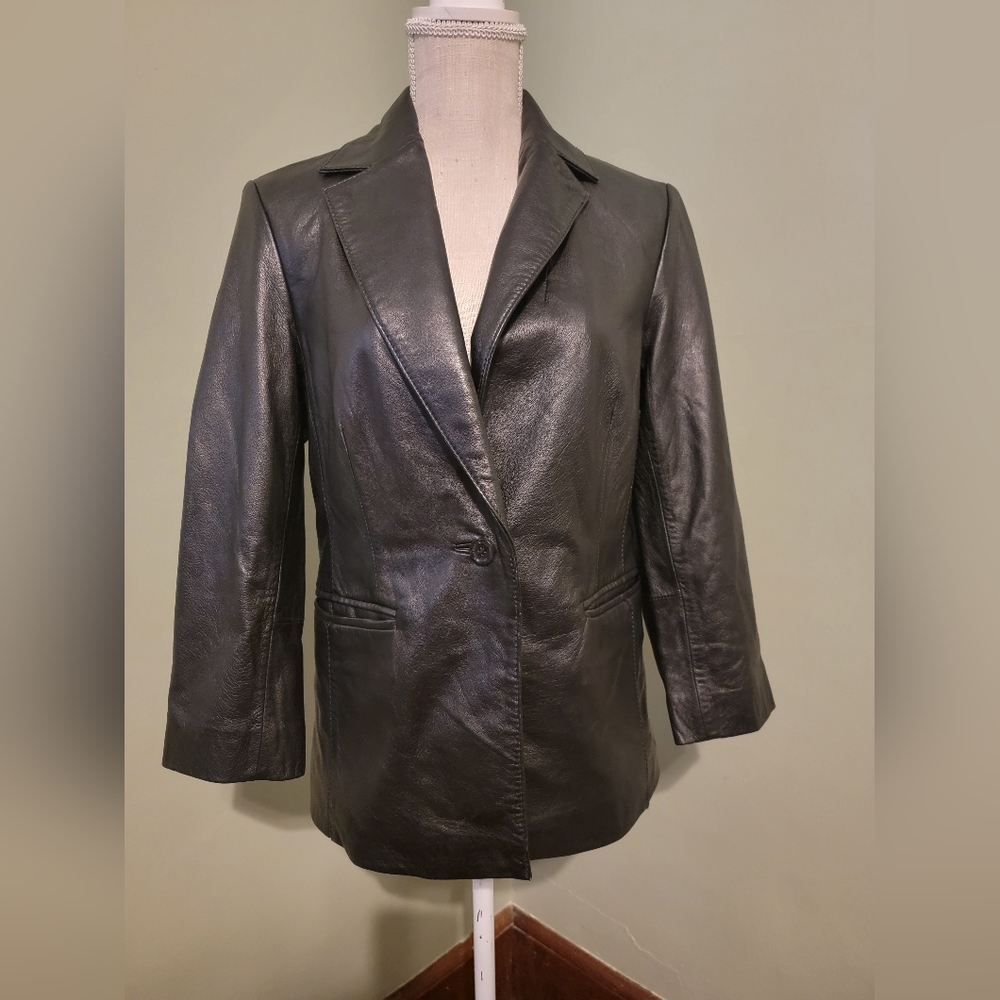 Wilsons Leather Black Jacket